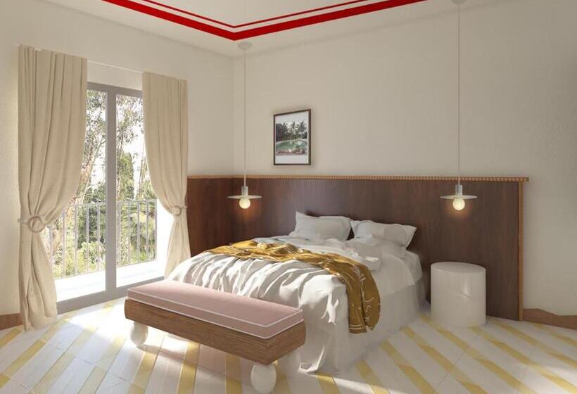 Deluxe Kamer met Kingsize Bed, Boutique Hôtel Responsable Et Restaurant Basgi Basgi