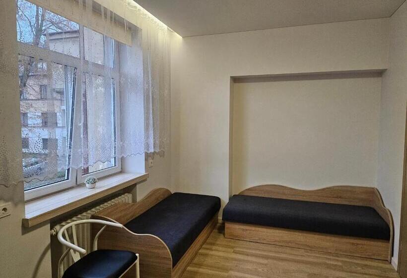 اتاق استاندارد چهار تخته, Kauno Apartamentai Big Room King Size Bed