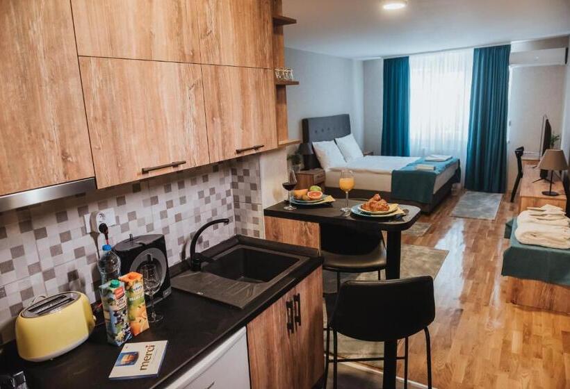 استودیو استاندارد با تخت کینگ, Magellan Family Lux Apartments Novi Sad