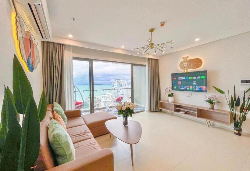 آپارتمان 1 خوابه با چشم‌انداز دریا, The Song Luxury Apartment By Lisa House