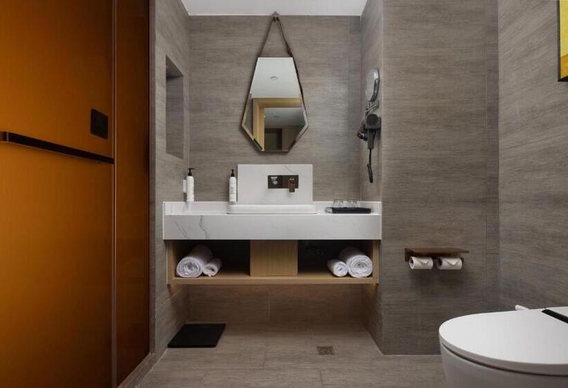 Quarto Deluxe, Wanda Yue Suzhou Huangdai