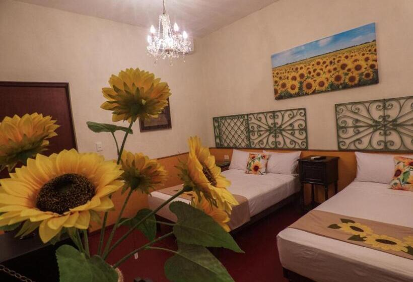 اتاق استاندارد با 2 تخت دوبل, Casa Flores Y Gemas