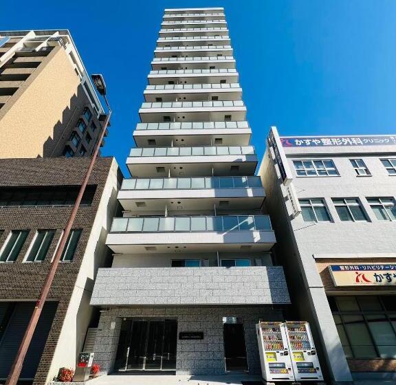 Люкс, 中央公馆 Central Mansions 地下鉄谷町六丁目徒步1分心斎橋駅天王寺駅まで電車1本