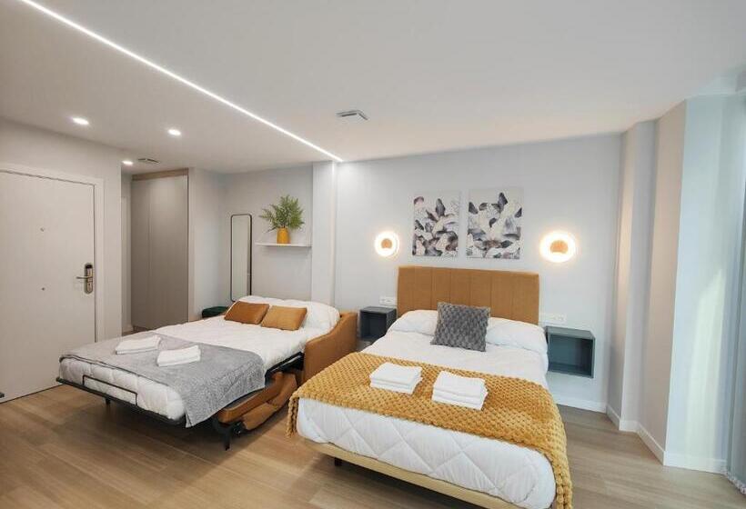 标准间, Apartamentos Centro Oviedo Caveda