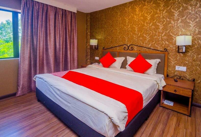 キングサイズベッドのスタンダードルーム, K Garden Hotel Sungai Petani