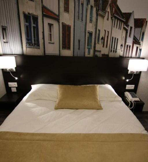 غرفة قياسية بالطابق الأرضى, Logis Hôtel   La Chambre D Amiens