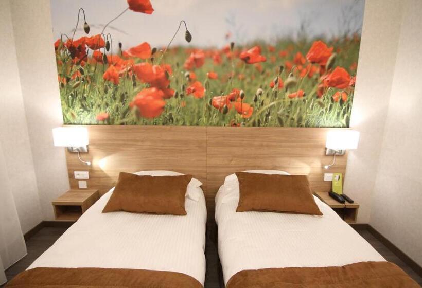 غرفة قياسية مزوَّدة بشُرفة, Logis Hôtel   La Chambre D Amiens