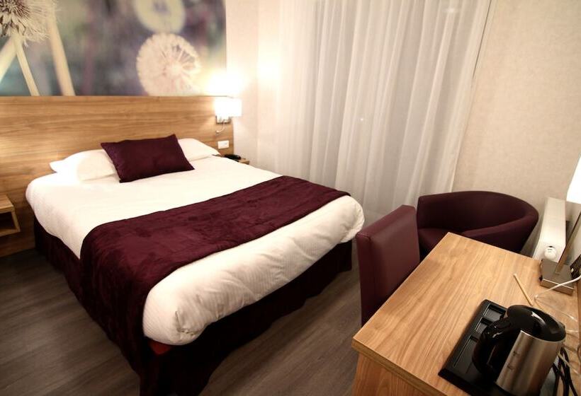 غرفة قياسية مزوَّدة بشُرفة, Logis Hôtel   La Chambre D Amiens