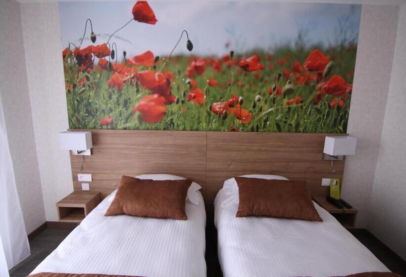 غرفة قياسية مزوَّدة بشُرفة, Logis Hôtel   La Chambre D Amiens