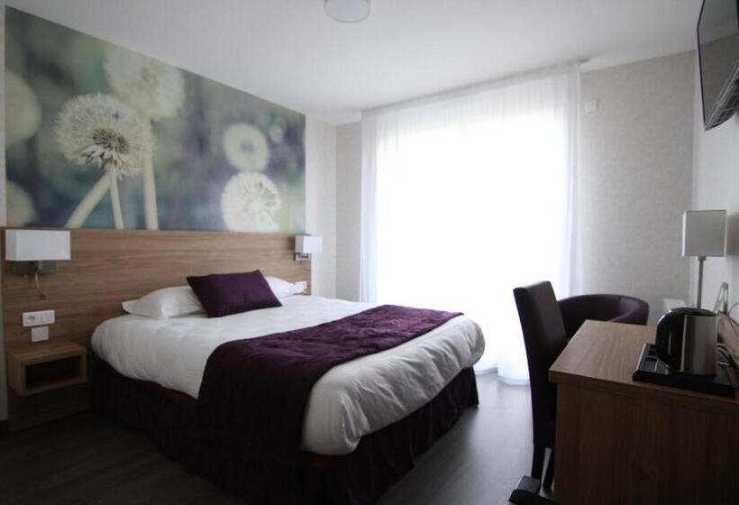 غرفة قياسية مزوَّدة بشُرفة, Logis Hôtel   La Chambre D Amiens