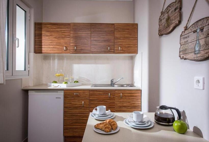 آپارتمان سوپریور 1 خوابه با چشم‌انداز دریا, Ammos Boutique Apartments & Suites