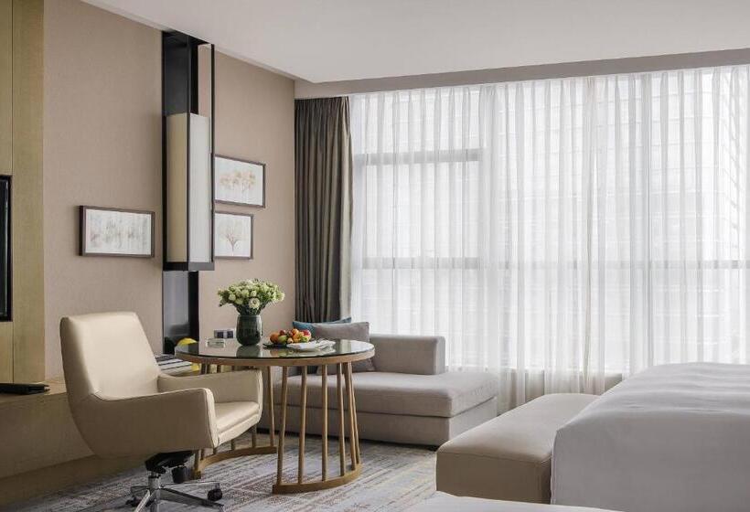 デラックスルーム, Chengdu Marriott Hotel Financial Centre
