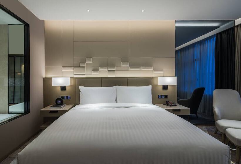 ダブルベッドのクラシックルーム, Chengdu Marriott Hotel Financial Centre