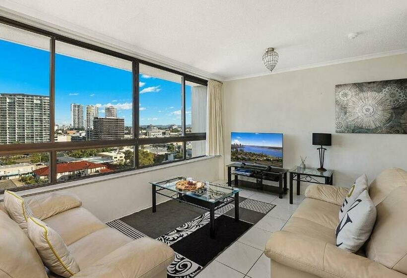 Апартаменты 2 Спальни, Palmerston Tower On Southport Broadwater