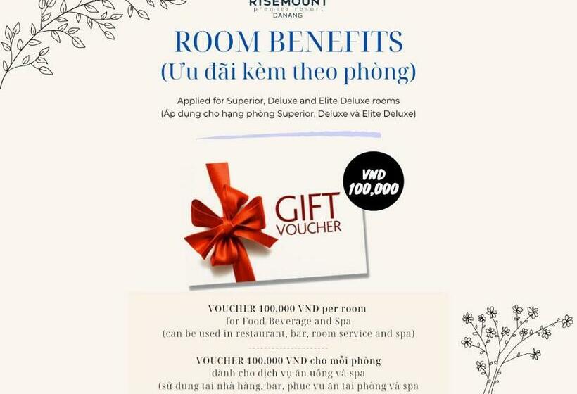 اتاق لوکس با چشم‌انداز شهر, Risemount Premier Resort Danang