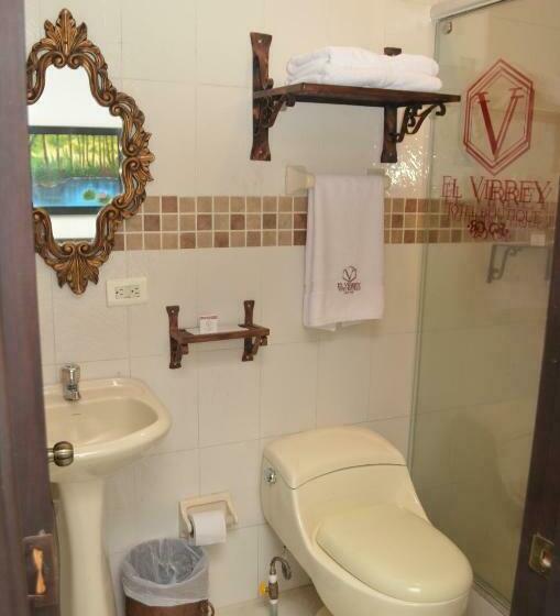 اتاق استاندارد سه نفره, El Virrey Hotel Boutique