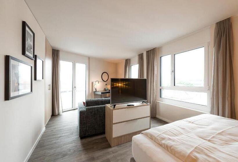 장애인을 위한 스탠다드 룸, Harbr. Boardinghouse Ludwigsburg