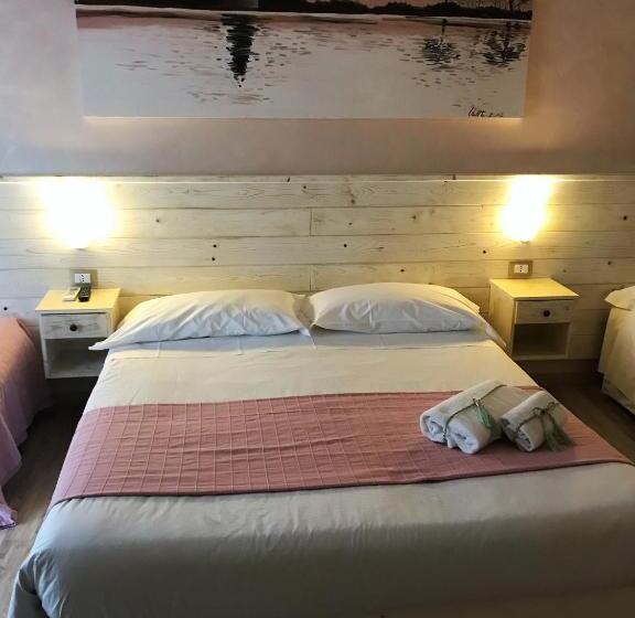 スタンダード４人部屋, Fiumicino Airport B&b Deluxe