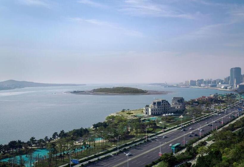 اتاق دلوکس با تخت کینگ و چشم‌انداز, Sheraton Qingdao West Coast