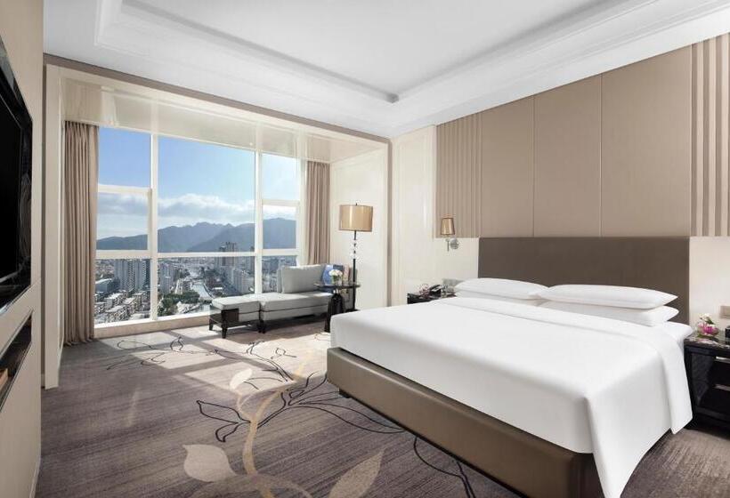 Júnior Suíte Cama King, Zhejiang Taizhou Marriott