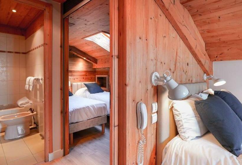 اتاق خانوادگی, Chalet Hôtel Des 2 Gares