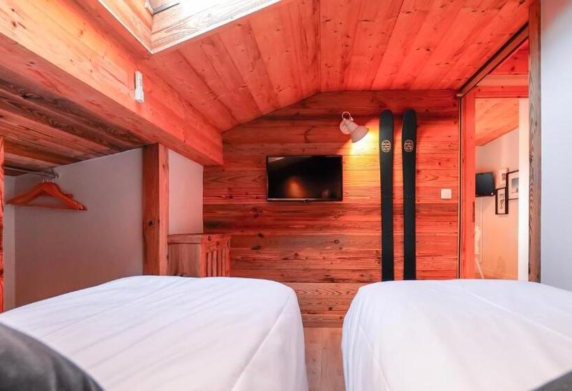 اتاق خانوادگی, Chalet Hôtel Des 2 Gares