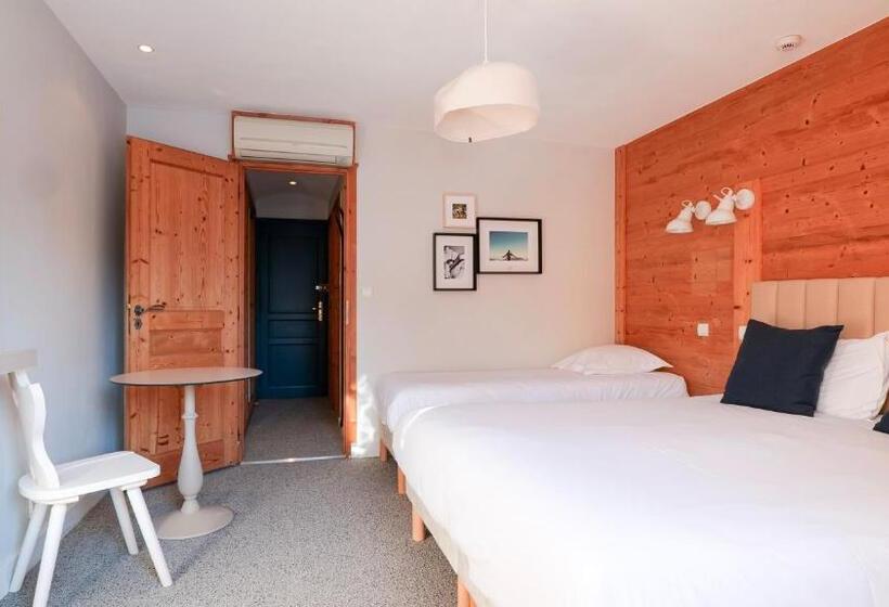 اتاق استاندارد سه نفره, Chalet Hôtel Des 2 Gares