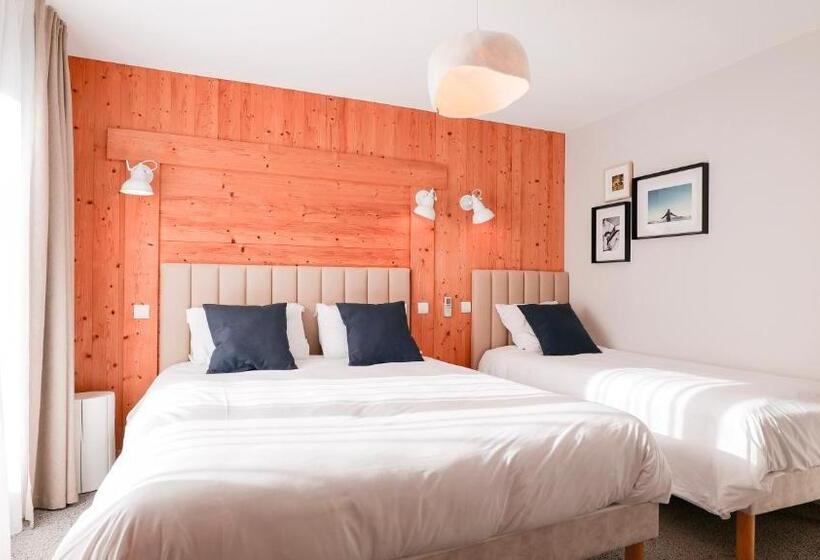 اتاق استاندارد سه نفره, Chalet Hôtel Des 2 Gares