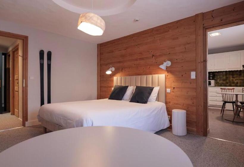 آپارتمان 1 خوابه, Chalet Hôtel Des 2 Gares