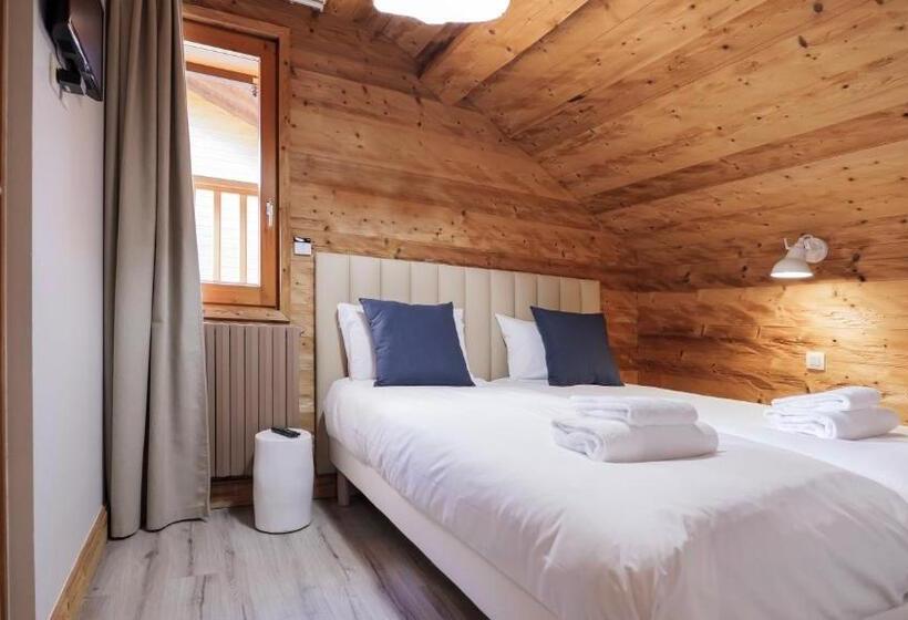 اتاق سوپریور خانوادگی, Chalet Hôtel Des 2 Gares