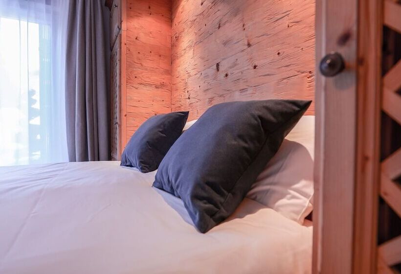 اتاق استاندارد سه نفره, Chalet Hôtel Des 2 Gares