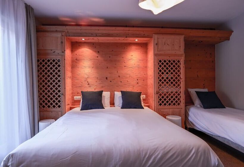 اتاق استاندارد سه نفره, Chalet Hôtel Des 2 Gares
