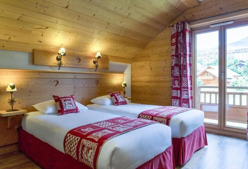 اتاق استاندارد چهار تخته, Chalet Hôtel Le Beausoleil, The Originals Relais