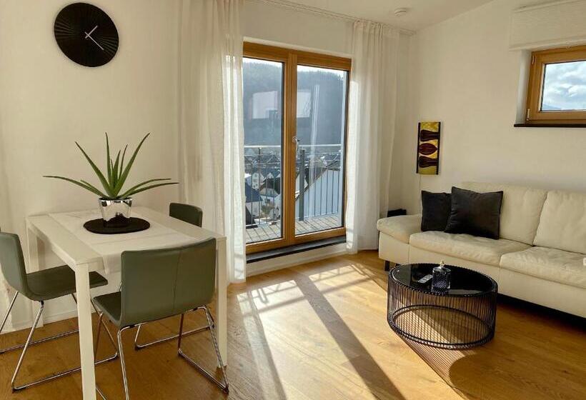 Апартаменты Пентхаус 1 Спальня, Weingut Aparthotel Olinger