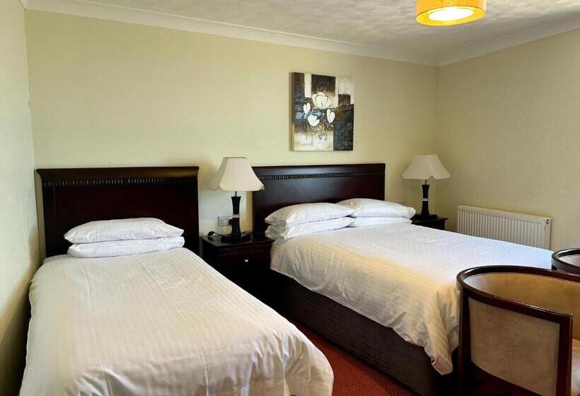스탠다드 싱글 룸 싱글침대, Sandringham Hotel   Seafront, Sandown   Free Car Ferry