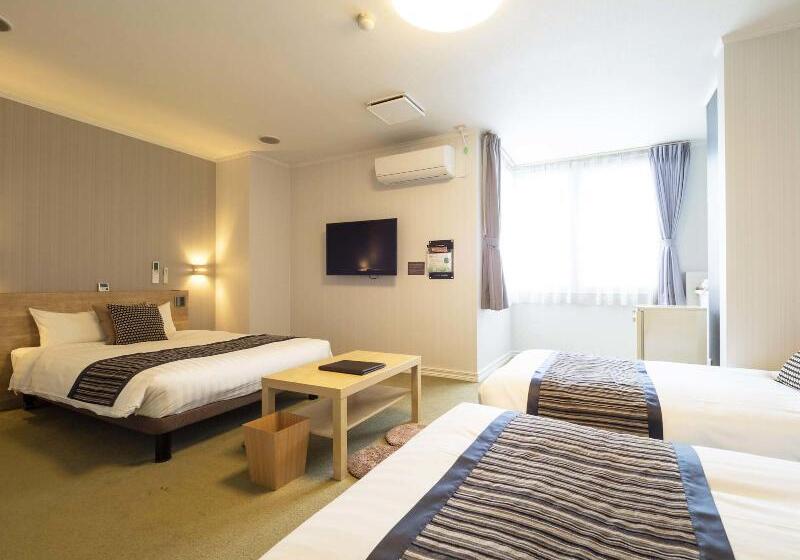 Номер Стандарт Трехместный, Areaone Obihiro