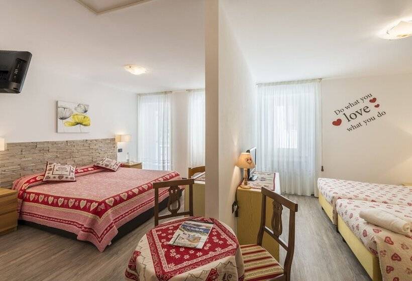 غرفة عائلية, Alpino Wellness & Spa