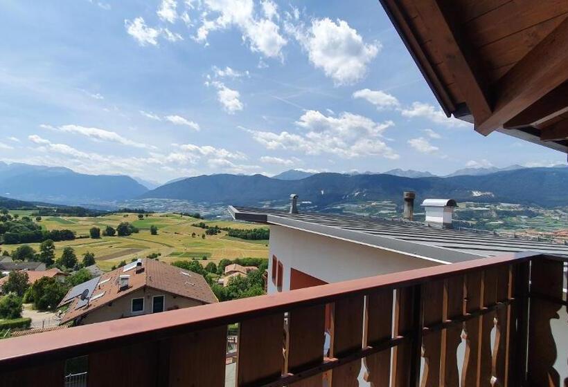 マウンテンビュースタンダードルーム, La Montanina Hotel In Val Di Non