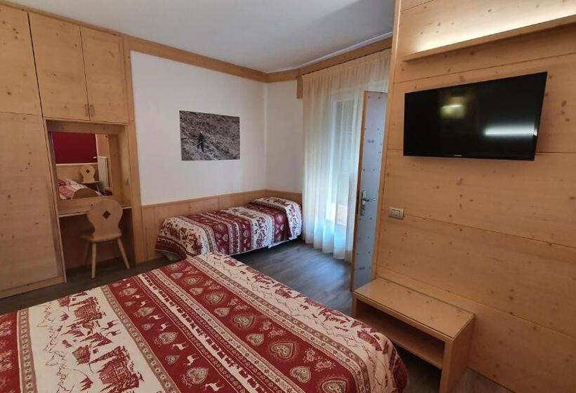 スタンダード４人部屋, La Montanina Hotel In Val Di Non