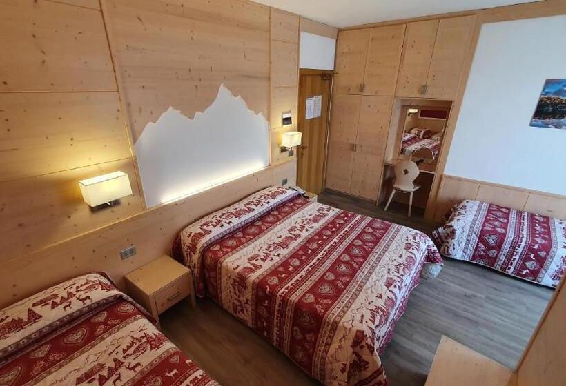 4인용 스탠다드 룸, La Montanina Hotel In Val Di Non