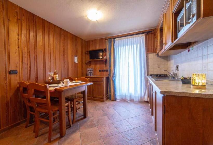 Апартаменты 1 Спальня, Family Apartments Le Chalet