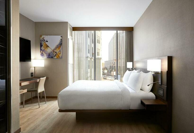 اتاق استاندارد با تخت بزرگ, Ac Hotel By Marriott Raleigh North Hills