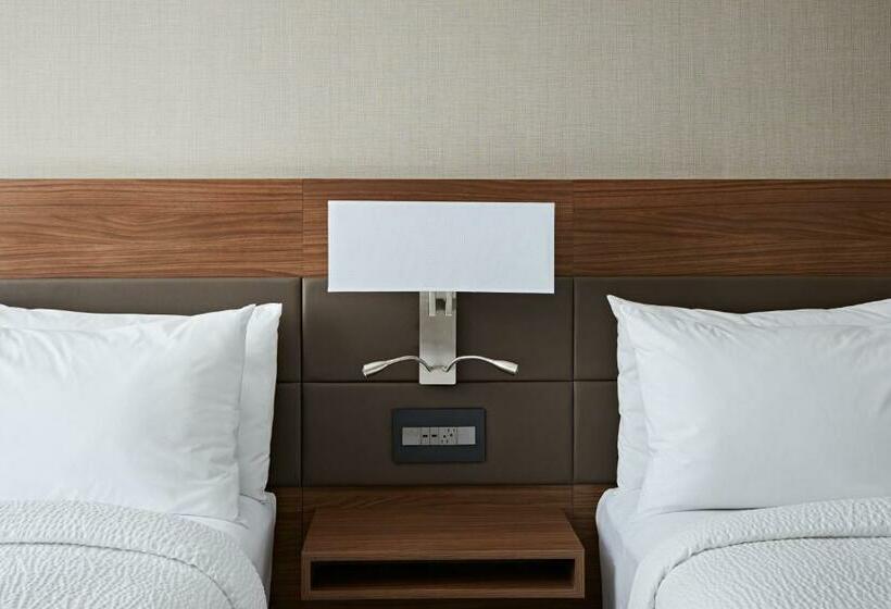 اتاق استاندارد با 2 تخت دوبل, Ac Hotel By Marriott Raleigh North Hills