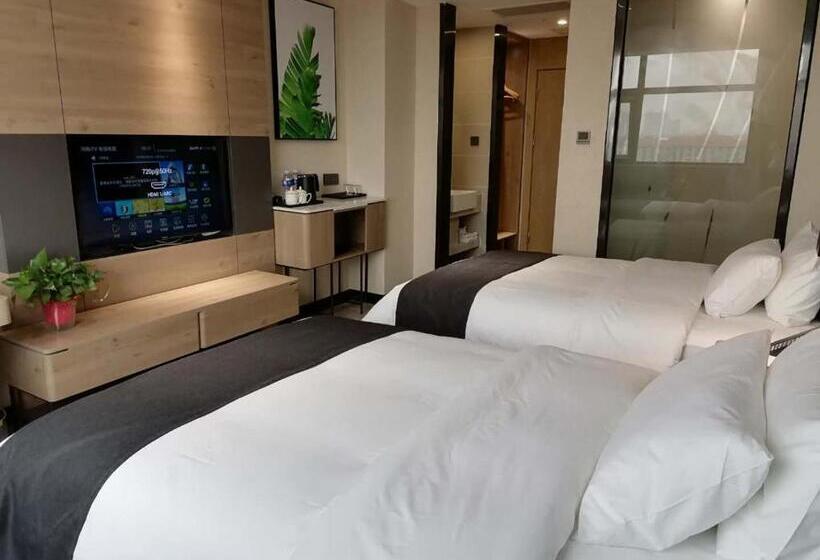 프리미엄 룸, Thank Inn Chain Hotel Shangqiu Yongcheng Jinbo Grand Plaza
