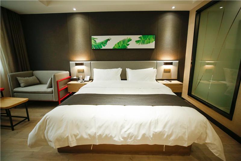 Номер Superior, Thank Inn Chain Hotel Shangqiu Yongcheng Jinbo Grand Plaza