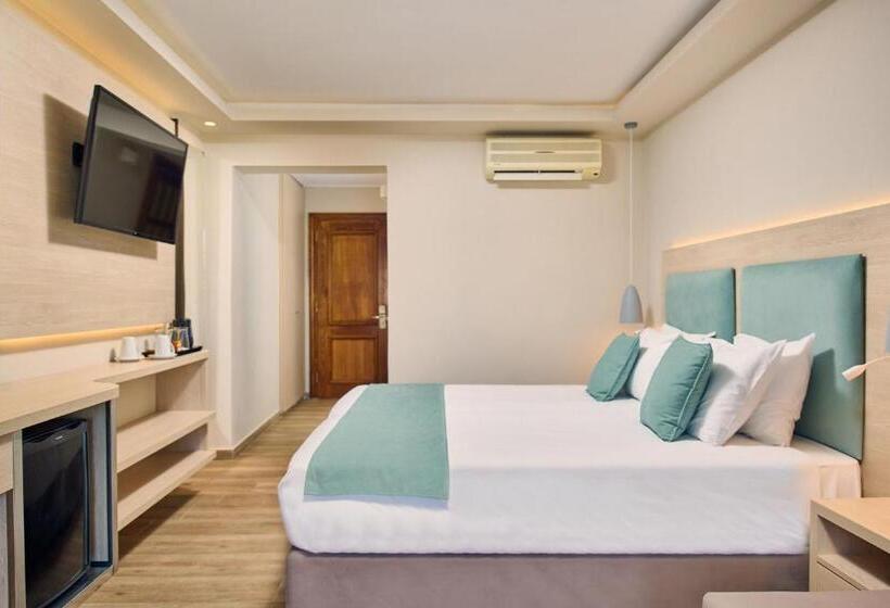 اتاق راحتی با چشمانداز استخر, Palazetto Suites Zakynthos   Adults Only