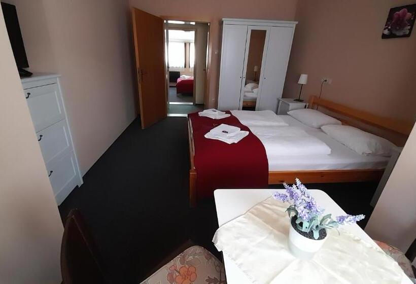 家庭房间共用浴室, Jázmin Panzió Közös Konyhával