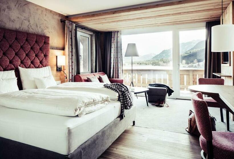 ファミリースイートの2ベッドルーム, Biohotel Bergzeit