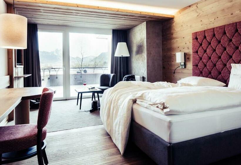 Comfort room with balcony, Biohotel Bergzeit