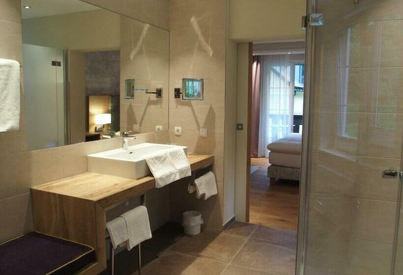 غرفة ديلوكس مزودة بشرفة, Pension Alpenhof